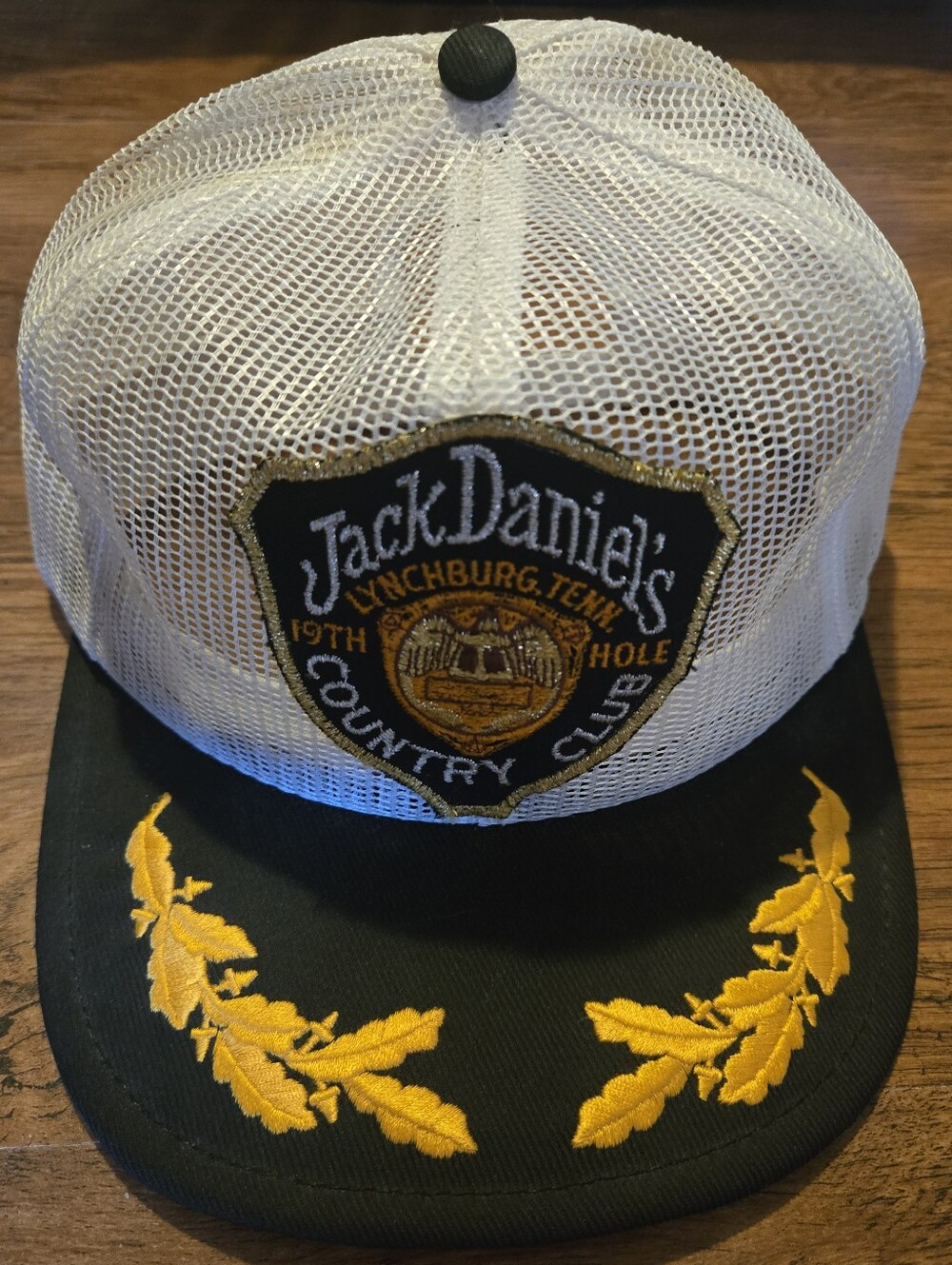 Vintage Early 80's Jack Daniels Whiskey Country Club Snapback Hat Golf 🔥🔥